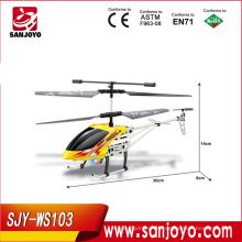 Helicópteros de oro del rc del helicóptero del rc de oro 3.5ch para la promoción de venta !! Helicópteros de juguete para adultos